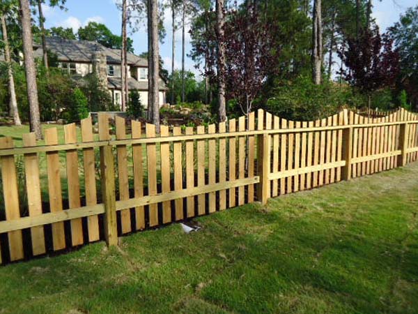 Wood Fence in Stafford Texas