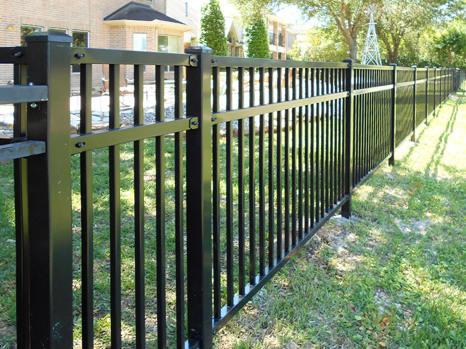 Aluminum fencing benefits in Stafford Texas