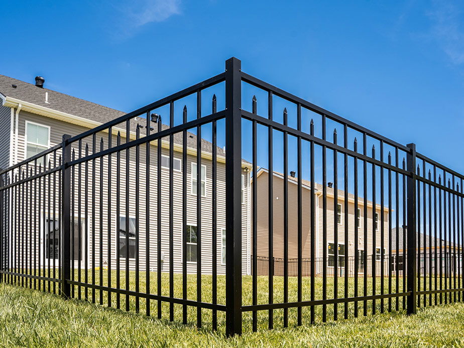 Aluminum decorative fencing in Stafford Texas