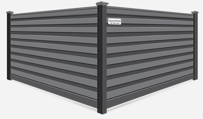 Winchester Horizontal Trex composite fence contractor in Stafford Texas