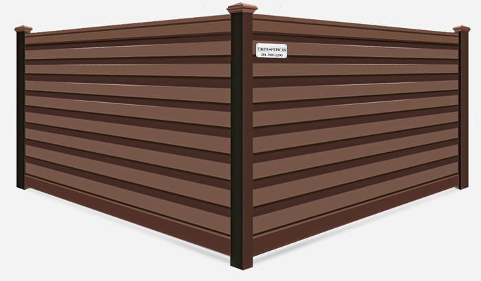 Woodland Trex composite fence contractor in Stafford Texas