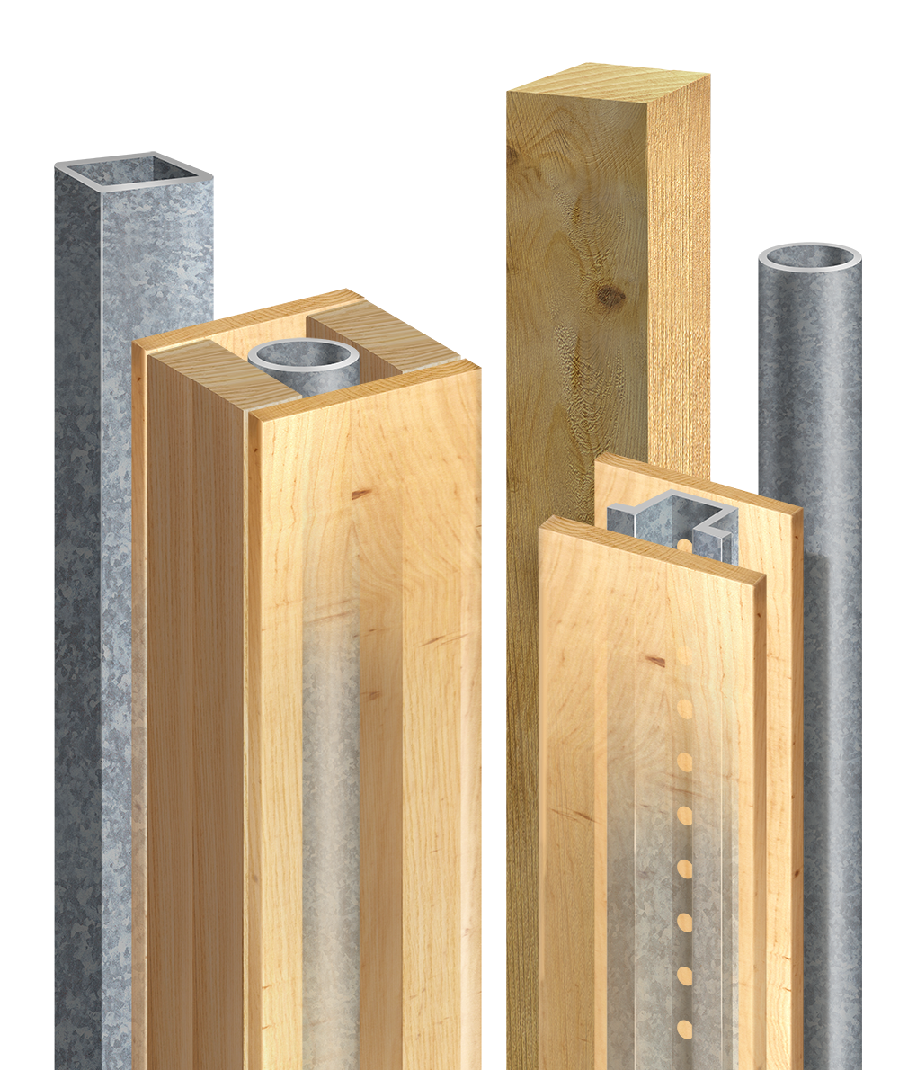 Metal post options in Stafford Texas