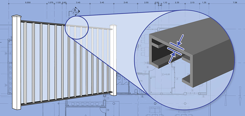 Stafford Texas Aluminum fence Rails installation company