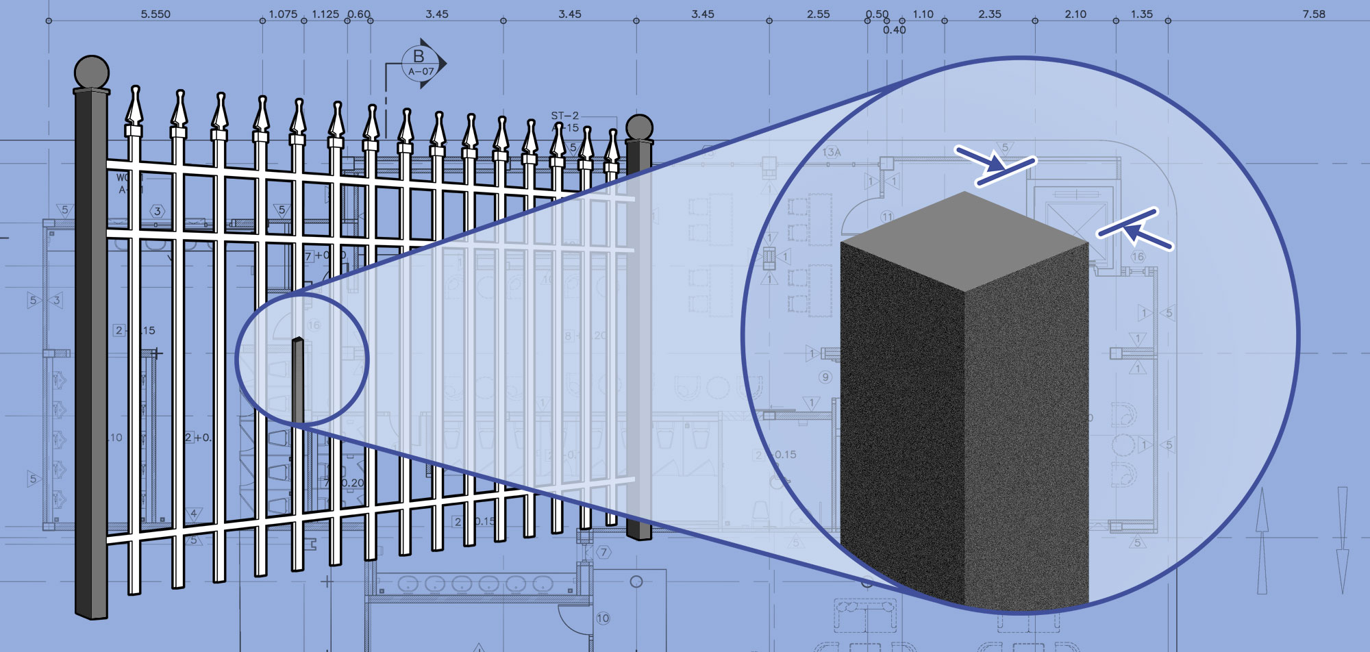 Stafford Texas Ornamental Iron fence Pickets installation company