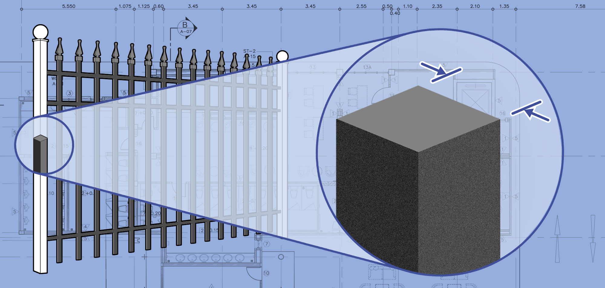 Stafford Texas Ornamental Iron fence Posts installation company