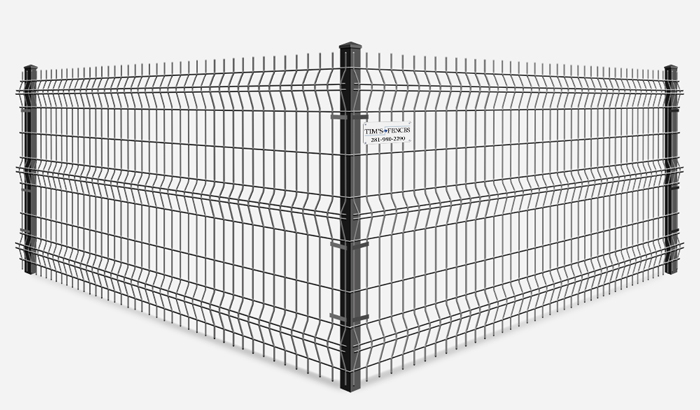 Steel wire fence in Stafford Texas