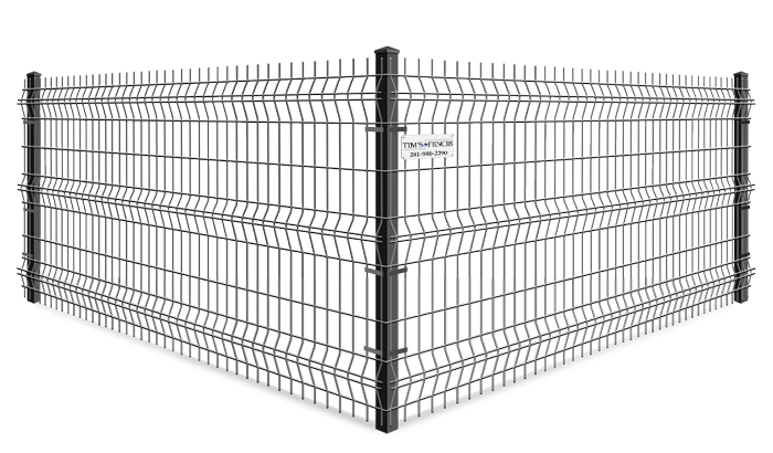 Steel wire fence in Stafford Texas