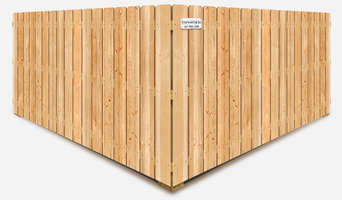 Stockade privacy wood fence company in Stafford Texas