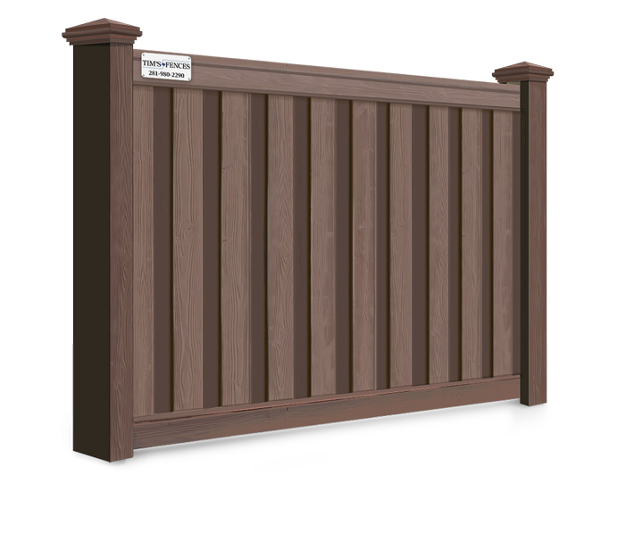 Trex fence features popular with Stafford Texas homeowners