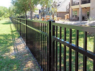 Aluminum Fence company in Stafford Texas