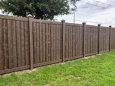 Trex Fence company in Stafford Texas