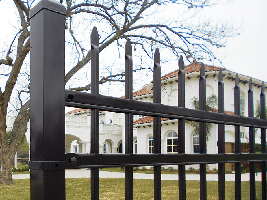 Security Fence Example in Richmond Texas